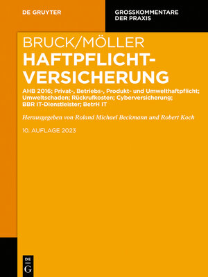 cover image of Haftpflichtversicherung